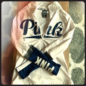 Victoria Secret Pink quarter zip.